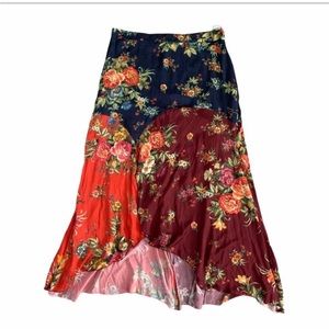 Farm Rio high-low maxi skirt in EUC